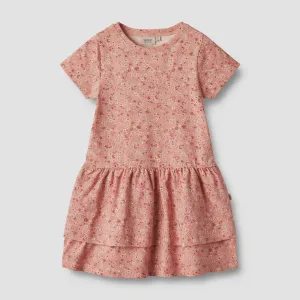 Jersey Dress S/s Johanna Rosette Flowers