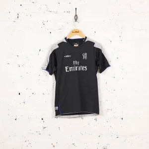 Kids Chelsea 2004 Robben Away Football Shirt - Black - Boys XL