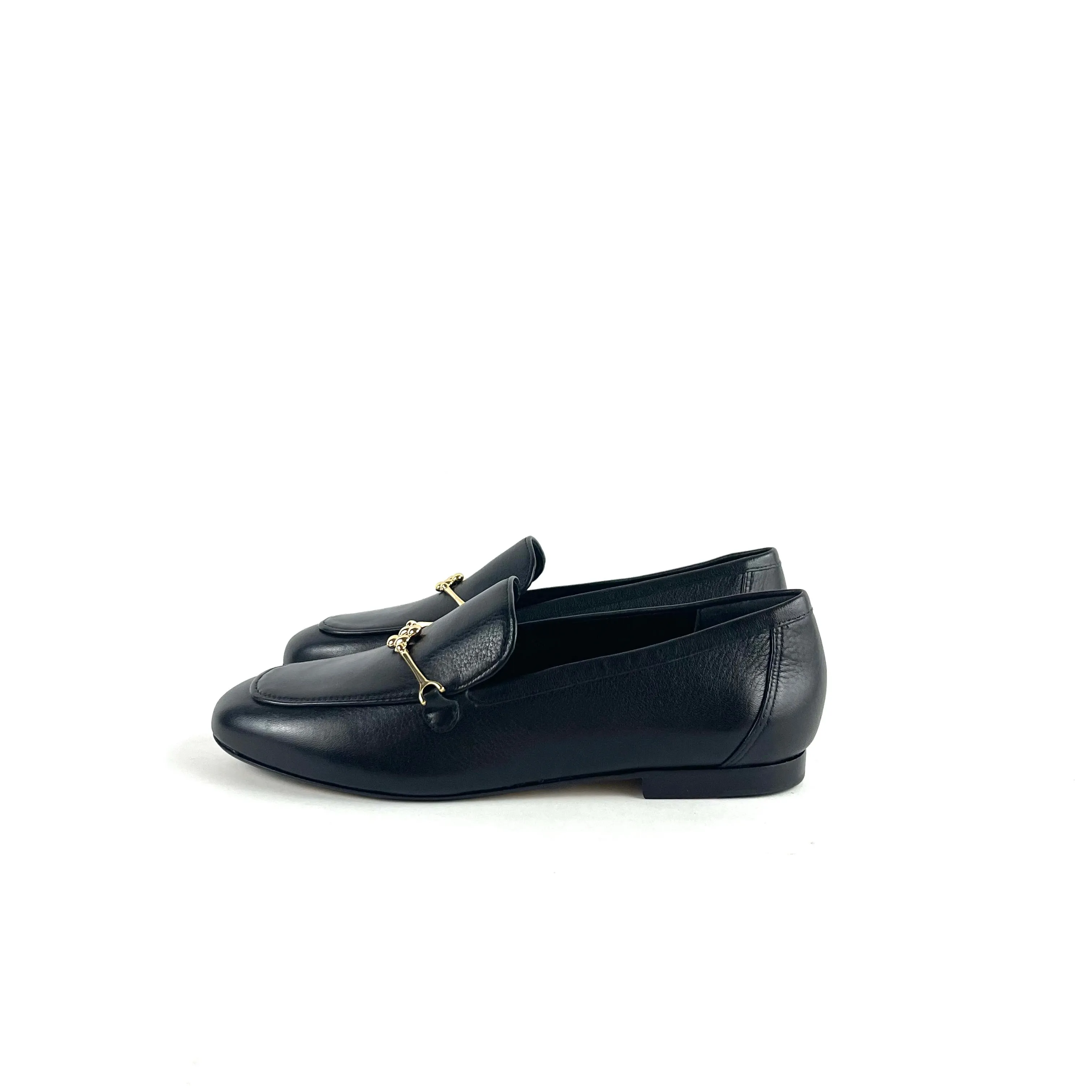 Larroude - Katherine Loafer (Black Leather)