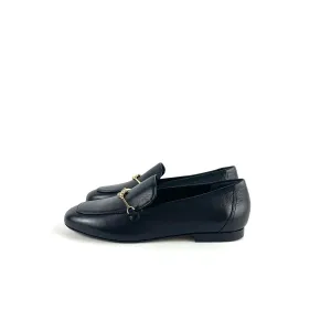 Larroude - Katherine Loafer (Black Leather)