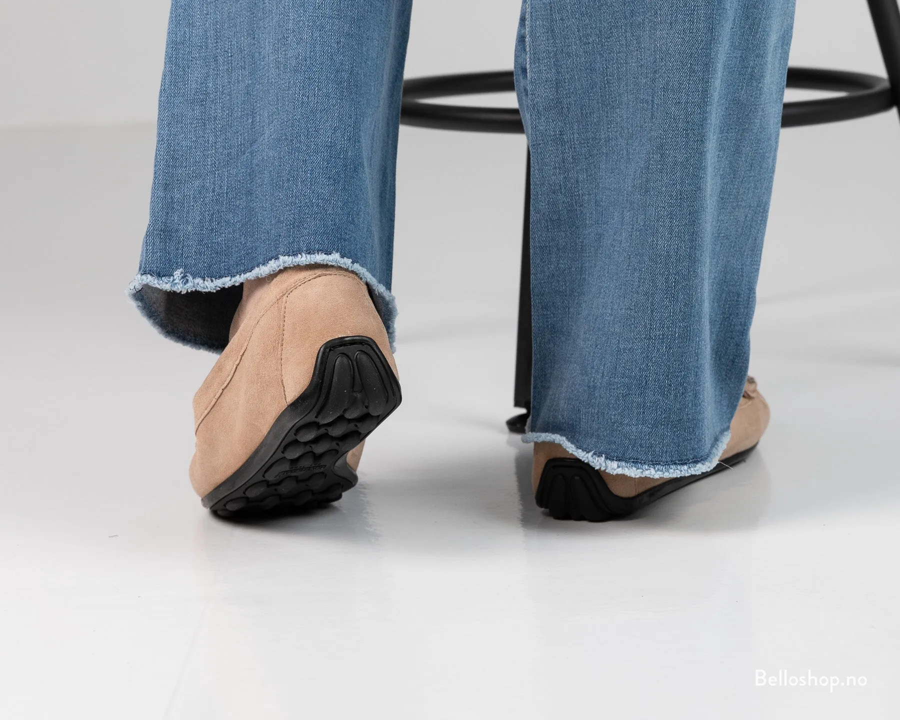 Liverpool Beige/leo semsket loafer
