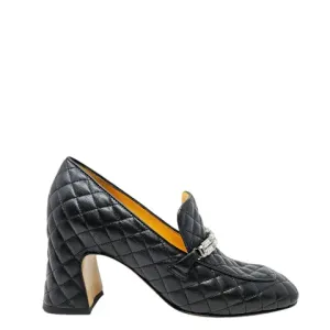 Madison Maison Black Quilted Loafer