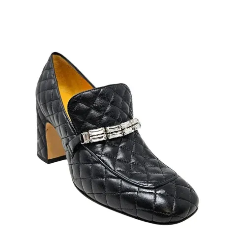 Madison Maison Black Quilted Loafer