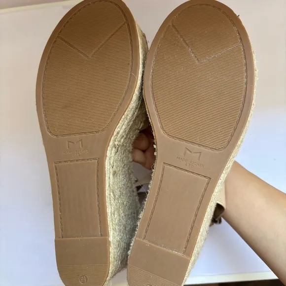 Marc Fisher LTD Alida Espadrille Wedge Sz 8.5M $150