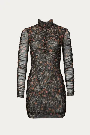 MIDNIGHT FAUNA MINI DRESS