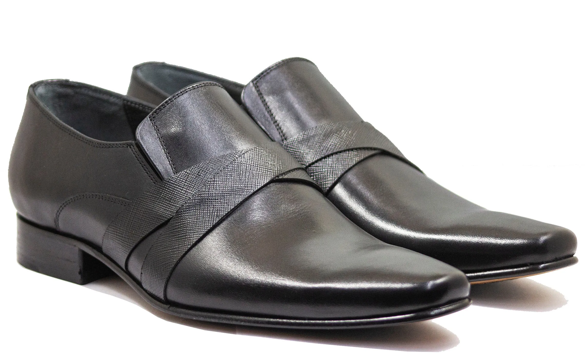 Mirage Black Dress Slip-on Shoe 8260