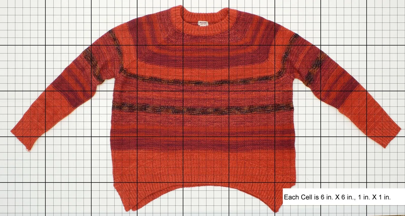 Mossimo Women's Spacedye Pullover Sweater Red Large