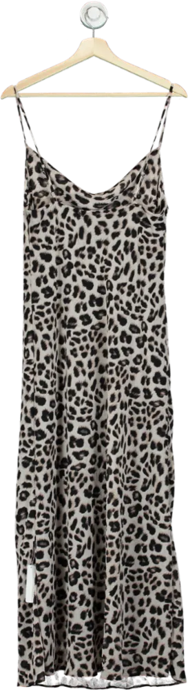 New Look Leopard Print Slip Dress UK 10