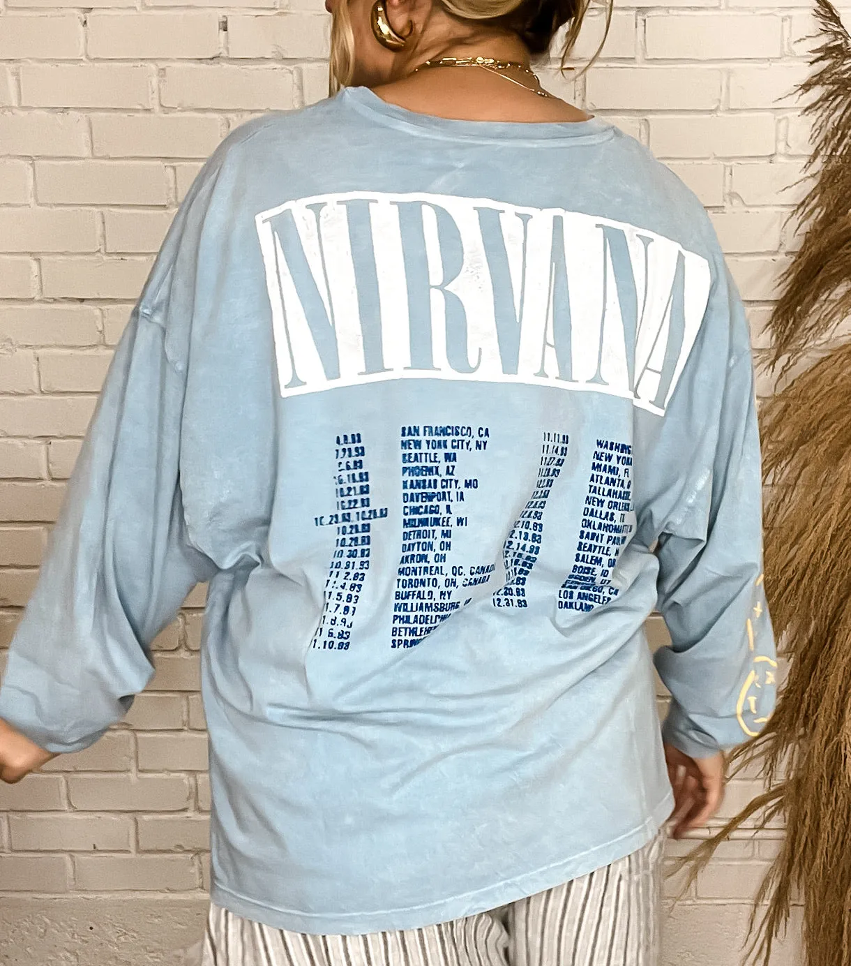 Nirvana Tour One Size Tee