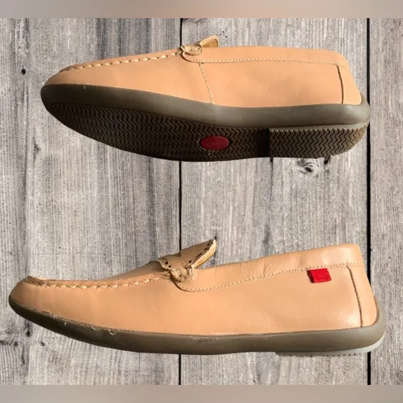 NWOT. MARC JOSEPH NEW YORK Unisex-Child Leather Driving Loafer(KY357)