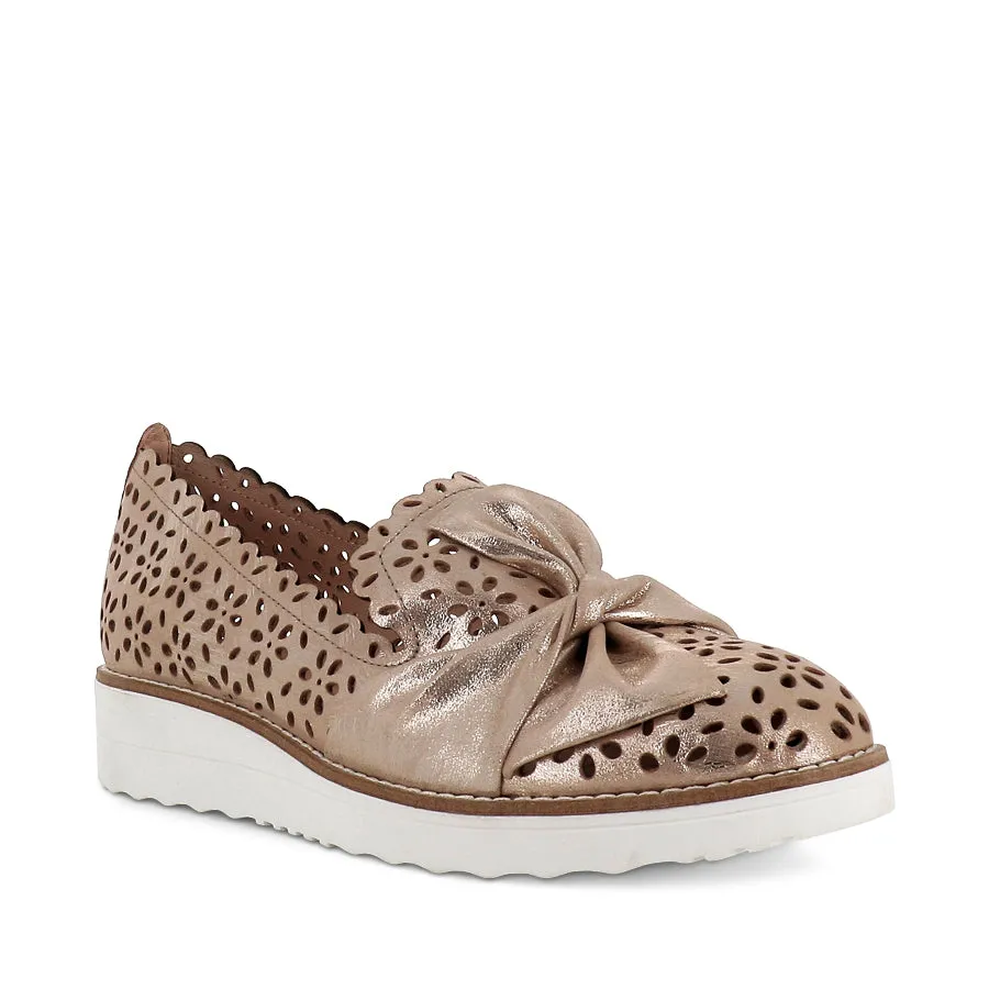 OMILLA - PLATINO SCRATCH LEATHER