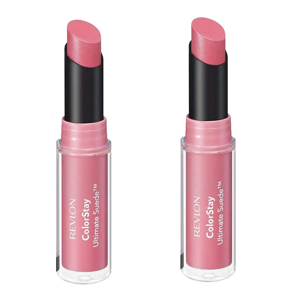 Pack of 2 Revlon Colorstay Ultimate Suede Lipstick, High Heels 030