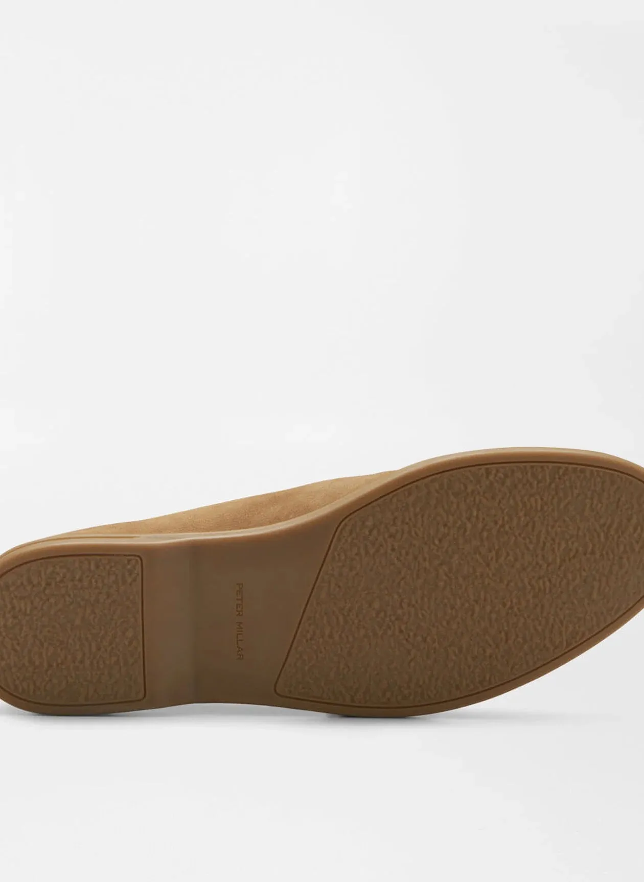 Peter Millar Excursionist Nubuck Venetian Loafer - British Tan