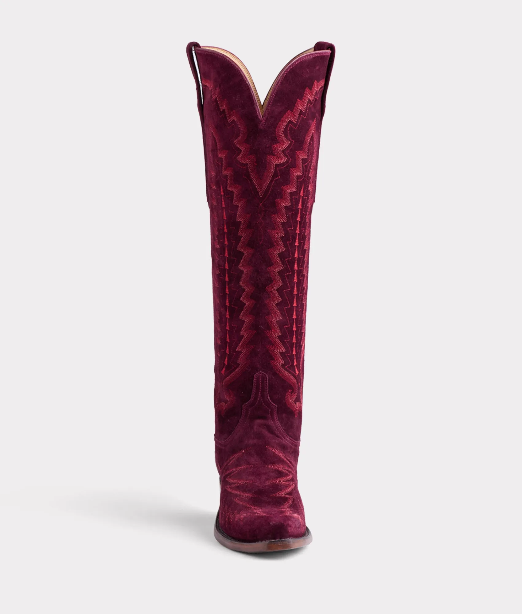 Priscilla Suede :: Garnet