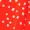 Red And White Polka Dot Printed High Low Midi Dress