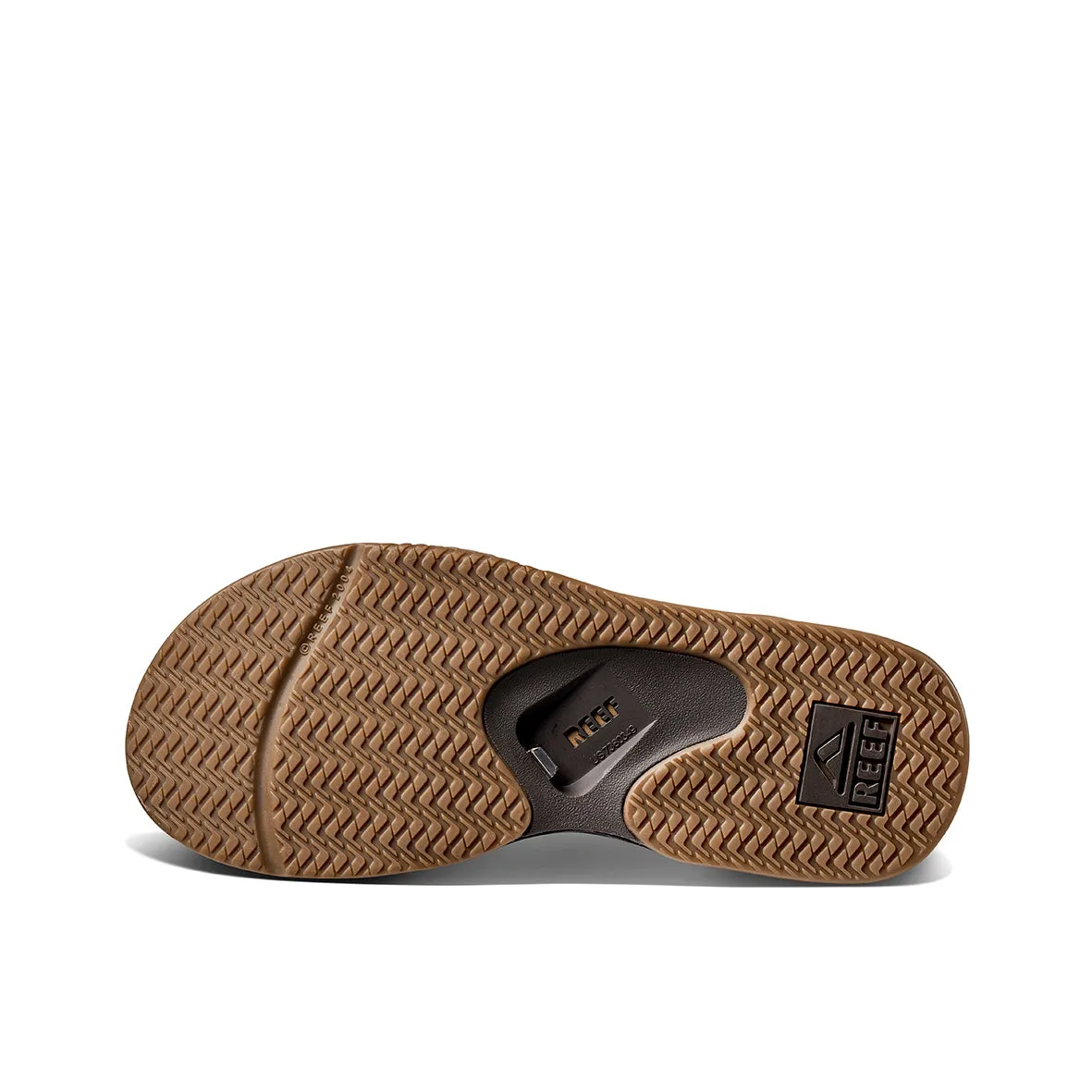 REEF Fanning Baja sandals - Mens - Brown Gum
