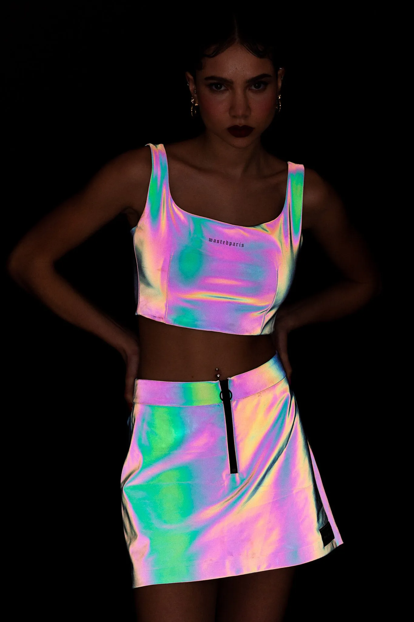 Reflective Tank Top