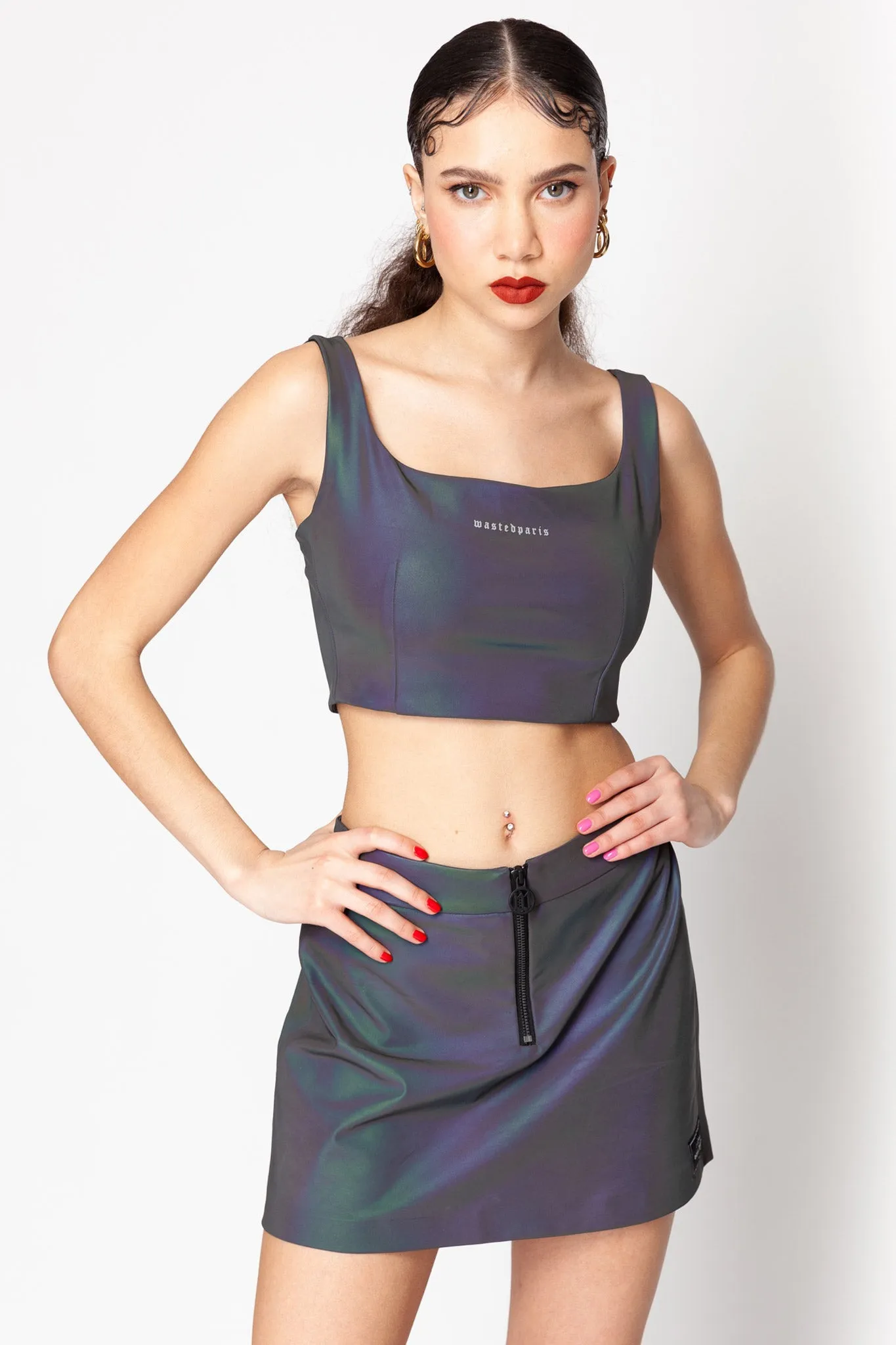 Reflective Tank Top