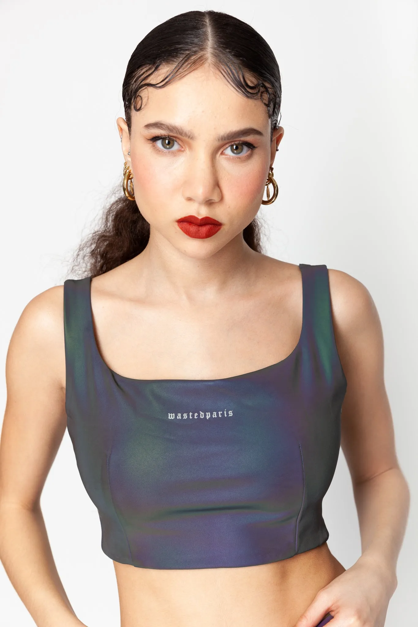 Reflective Tank Top