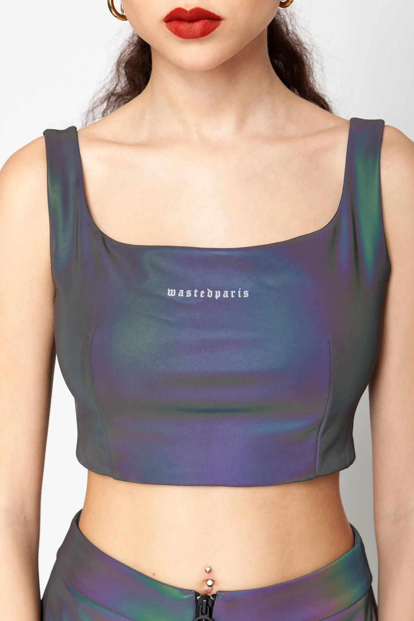 Reflective Tank Top