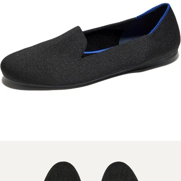 Rothy’s Black Loafer Women’s Shoes Sz 8.5