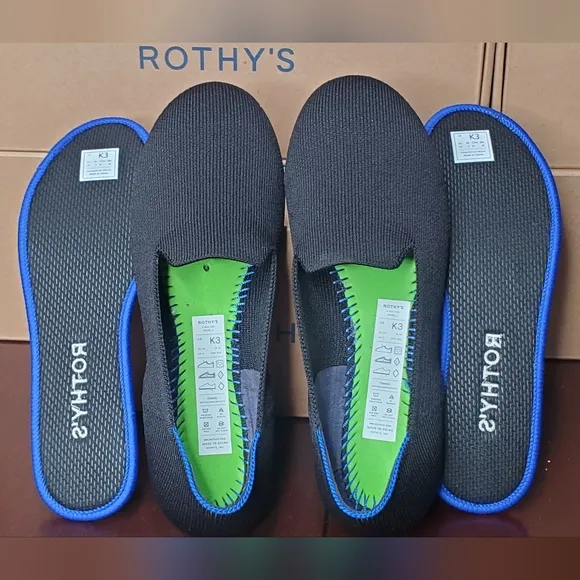 ROTHY'S KIDS LOAFER IN BLACK SOLID