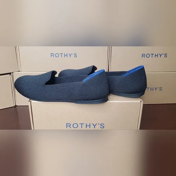 ROTHY'S KIDS LOAFER IN BLACK SOLID