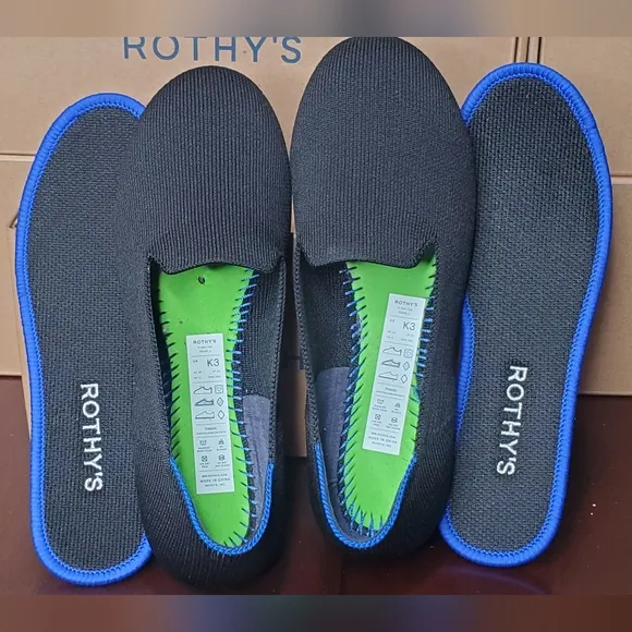 ROTHY'S KIDS LOAFER IN BLACK SOLID