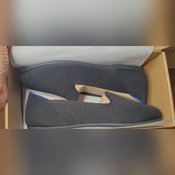 ROTHY'S KIDS LOAFER IN BLACK SOLID