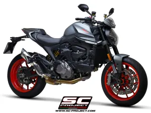 S1 Exhaust by SC-Project for Ducati monster 937  2021 to 2023