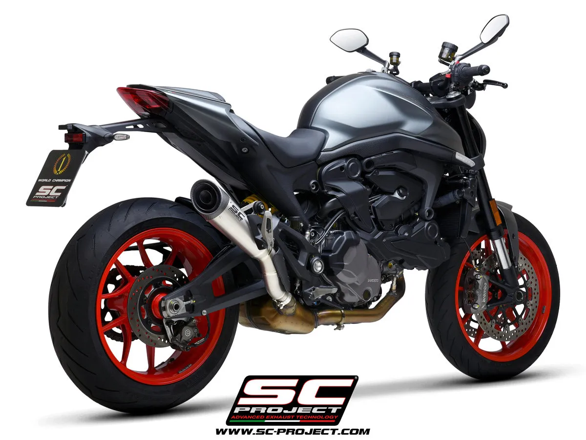 S1 Exhaust by SC-Project for Ducati monster 937  2021 to 2023