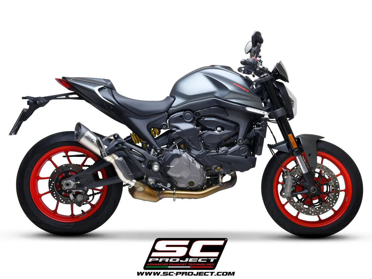 S1 Exhaust by SC-Project for Ducati monster 937  2021 to 2023