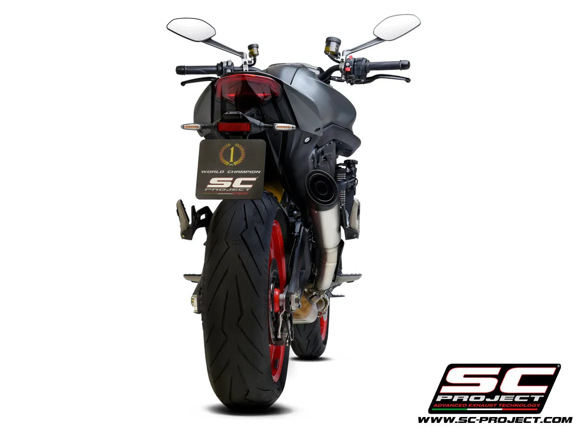 S1 Exhaust by SC-Project for Ducati monster 937  2021 to 2023