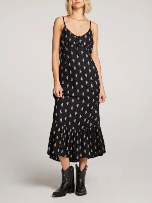 SALTWATER LUXE Enzo Floral Midi Dress