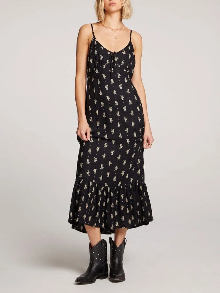 SALTWATER LUXE Enzo Floral Midi Dress