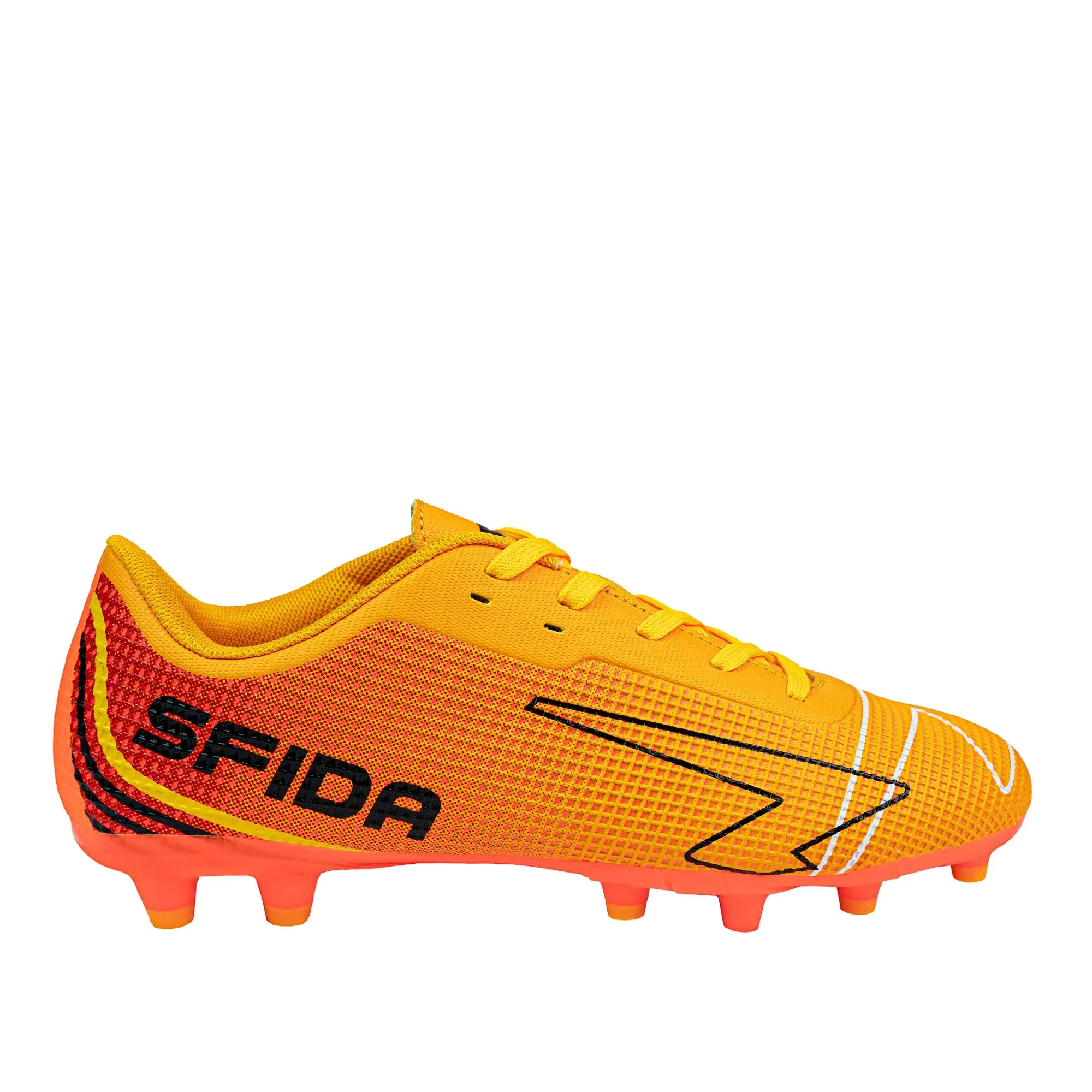 SFIDA Conquer Junior Football Boot  Orange