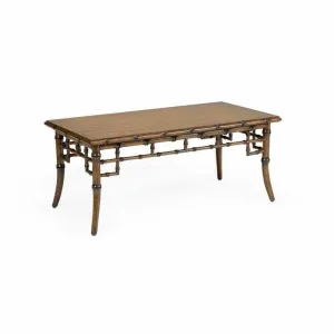 Sheraton-Style Faux Bamboo Coffee Table