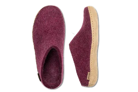Slip-On w/ Leather Sole