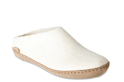 Slip-On w/ Leather Sole