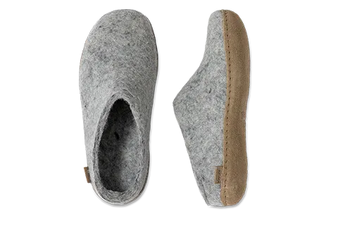 Slip-On w/ Leather Sole