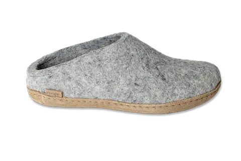 Slip-On w/ Leather Sole