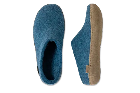 Slip-On w/ Leather Sole