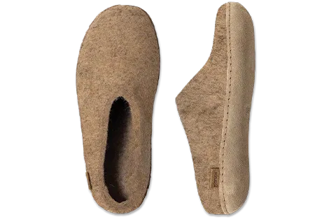 Slip-On w/ Leather Sole