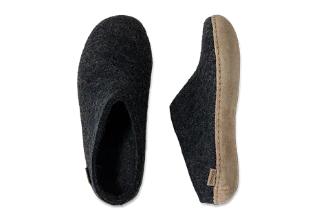 Slip-On w/ Leather Sole