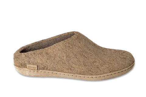 Slip-On w/ Leather Sole