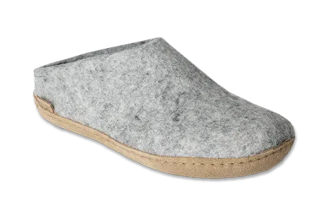 Slip-On w/ Leather Sole