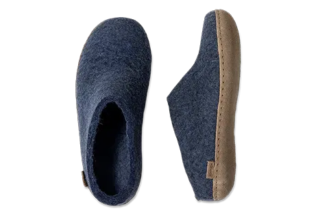 Slip-On w/ Leather Sole