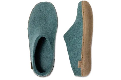 Slip-On w/ Leather Sole