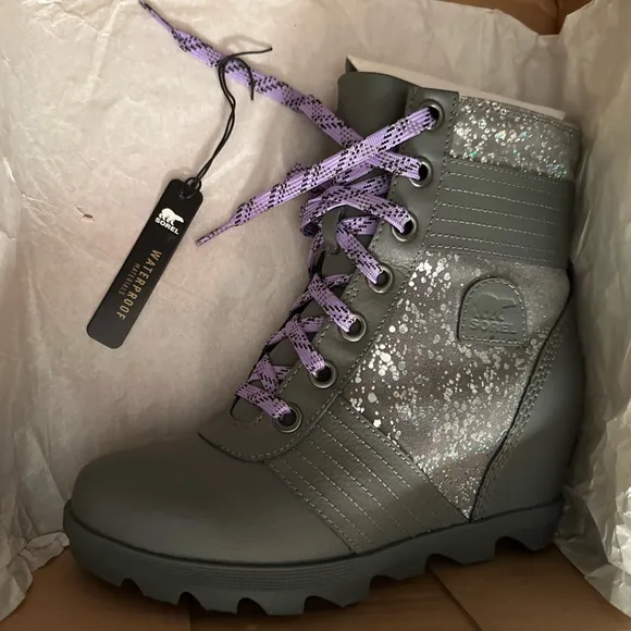 Sorel Youth Lexi Wedge Booties