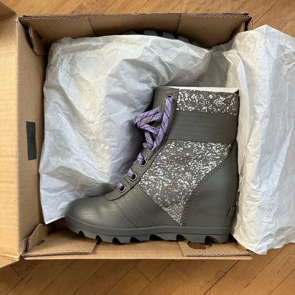 Sorel Youth Lexi Wedge Booties